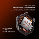 Montre connectée oraimo Watch GT 1,43" AMOLED 3 ATM GPS avec 2 bracelets interchangeables