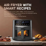 Friteuse à air chaud oraimo NutriFry S1 Ultra 1500W 6L avec écran tactile et application de contrôle