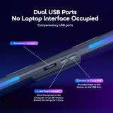 Refroidisseur pour ordinateur portable oraimo ChillDock à double port USB