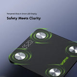 Balance impédancemètre connectée oraimo FitScale à LED