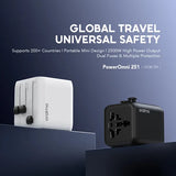 Convertisseur de voyage multiprise oraimo PowerOmni 251 2500W