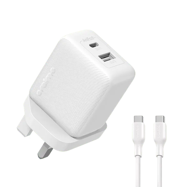 Kit chargeur oraimo PowerCube 201 avec prise britannique 20 W