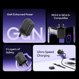 Chargeur mural ultra-rapide oraimo PowerGaN 451 45W