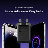Chargeur mural ultra-rapide oraimo PowerGaN 451 45W
