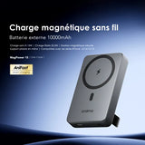 Batterie externe sans fil et filaire oraimo MagPower 15 10 000 mAh 22,5 W