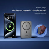 Batterie externe sans fil et filaire oraimo MagPower 15 10 000 mAh 22,5 W