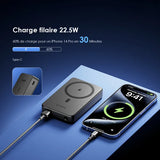 Batterie externe sans fil et filaire oraimo MagPower 15 10 000 mAh 22,5 W