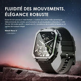 montre connectée oraimo Watch Nova V 2.01" avec cadrans vidéo HD