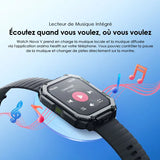 montre connectée oraimo Watch Nova V 2.01" avec cadrans vidéo HD
