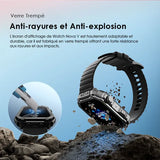 montre connectée oraimo Watch Nova V 2.01" avec cadrans vidéo HD
