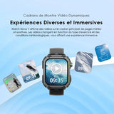 montre connectée oraimo Watch Nova V 2.01" avec cadrans vidéo HD