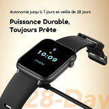 montre connectée oraimo Watch 6N avec écran tactile couleur de 1,83 pouce
