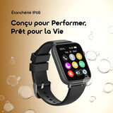 montre connectée oraimo Watch 6N avec écran tactile couleur de 1,83 pouce