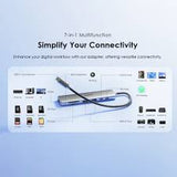 Station d'accueil multifonctionnelle PowerTrans USB-C Hub 7 en 1 oraimo