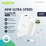 oraimo PowerGaN 45W Charger Adapter (OCW-E102D)