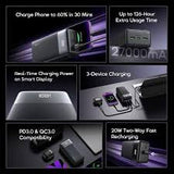 oraimo PowerNova Q21 20000mAh 22,5W Banque d'alimentation