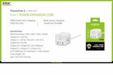 oraimo PowerHub 2 1,5M Cube d'alimentation 6 en 1