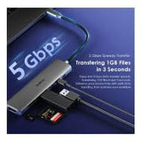 Station d'accueil multifonctionnelle PowerTrans USB-C Hub 7 en 1 oraimo
