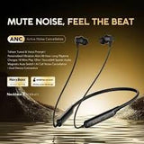 Écouteurs intra-auriculaires oraimo Necklace 5 avec réduction de bruit de 30 dB et vibration lors des appels