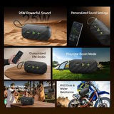 Enceinte portable oraimo SpaceBox Active 25W avec radio FM et égaliseur personnalisé