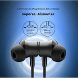 Écouteurs intra-auriculaires oraimo Necklace 5 avec réduction de bruit de 30 dB et vibration lors des appels