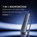 Station d'accueil multifonctionnelle PowerTrans USB-C Hub 7 en 1 oraimo