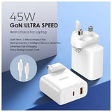 oraimo PowerGaN 45W Charger Adapter (OCW-E102D)